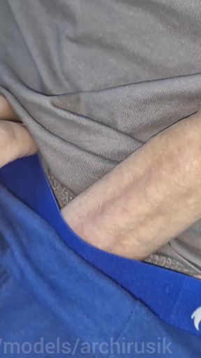 Publicly in the Car Pouring Hot Cum From Our Big Dicks on Our Bodies!