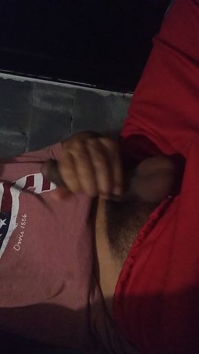 Penis Shaking in the Bathroom