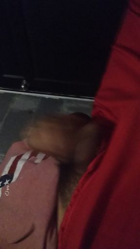 Penis Shaking in the Bathroom