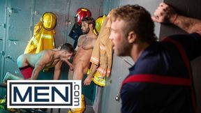 Hung Firemen/ MEN / Dom King, Mateo Tomas, Arno Antino