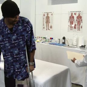 Dr Chayse Evans Examines And Cures A 14 Black Cock