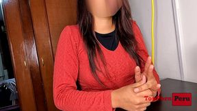 casting 013 - may, futura abogada tiene por primera vez sexo anal y terminamos con un creampie porque necesitaba dinero (version completa)