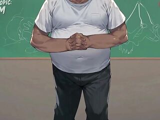 My teacher brought me to his abode for a intimate lesson (Comics/CG/Animated)