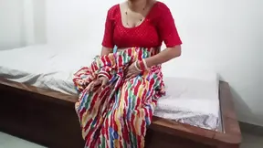 hot sexy desi sister- in- law gets fucked with her brother -in- law .