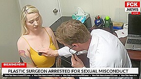 Hadley Haze gets fucked during a consultation at the plastic surgeons offic - BangFakeNews