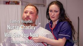 cunt-ry hospital - nurse charley will see you now - outtakes & bts