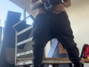 Stroking outside(Risky)