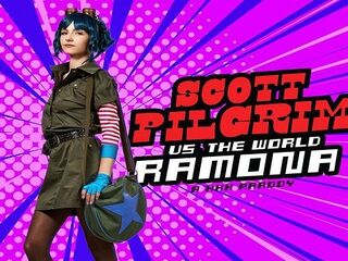 Serena Hill As RAMONA FLOWERS Bangs With SCOTT PILGRIM
