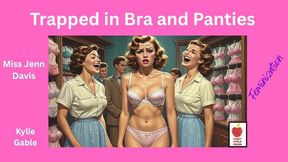 Trapped in Bras and Panties - (POV) Audio