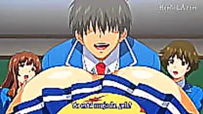 Busty Anime MILF Gets Pounded Hard for Big-Tit Orgasm Sub Español Thrills