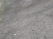 Detroit man pissing in the streets
