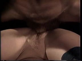 Lusty blond gags on a fat cock then swallows load