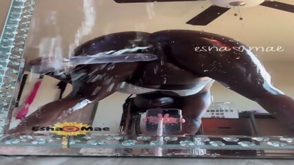 Ebony pregnant 9 months squirt all over 2