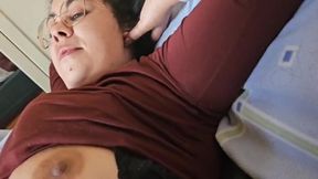 She Masturbates and I Take the Opportunity to Put It in and Cum Inside Her