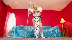 Big-Titted Cosplayer in Sexy Bikini Armor - Vol 10