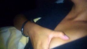 Indonesia girl caught fingering her horny pussy and ends up getting fucked hard