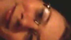 My four eyed GF wants her face showered with cum in front of the camera