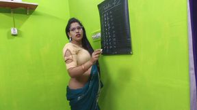 HOT INDIAN TEACHERESS FUCKING BY HER BAD STUDENT IN TUITION ROOM