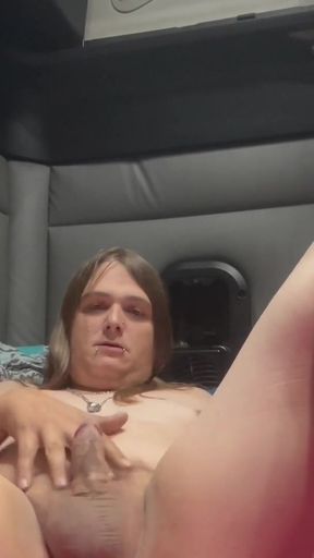 Alone in my truck horny who would like to play with me   Clip 1