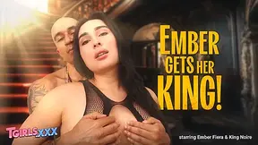 TGIRLS XXX - Ember Fiera s Fiery Return with King Noire
