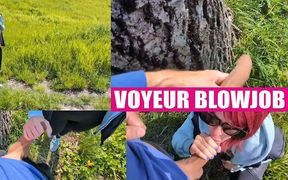 In the Countryside I Give a Blowjob to a Stranger