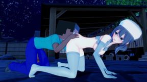 Minecraft - Sex with Skeleton - Mob Talker - 3D Hentai