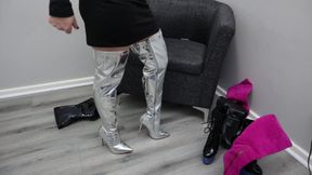 Boots Try on Haul - Trying on Boots