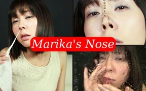 Dominant Marika's Nose Exploration: Sneezing and Runny Nose Torment