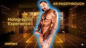 Muscle Worship Striptease – AR Passthrough Domination Gooning POV 8K VR