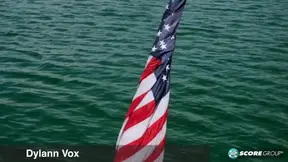 Dylan Vox gets wild with beauties in the open ocean