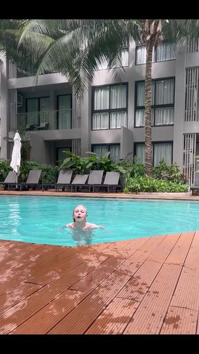 Can’t Live a Day Without Swimming in the Pool, Kinda Got Used to It ) Down to Join Me This Weekend?