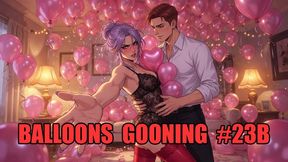Balloons Gooning #23B: Inflate Your Mind Until It Pops (Animated)