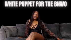 white Puppet For The BNWO