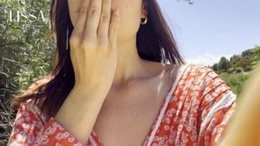 Wet Dress in the River + Masturbation + Exhibitionism