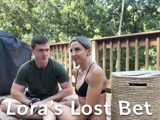 Leo Washes Clothing on Lora's Washboard Abs