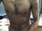 Corriéndose como rey paja dura