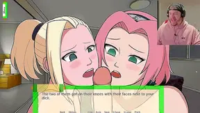 Sakurai Ino Ignite Late-Night Passion in Steamy Hentai Tryst