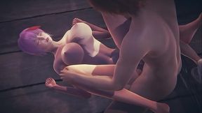 Hentai Uncensored - Tanami 69 and Fucked in a Tavern - Japanese Asian Manga Anime Game Porn