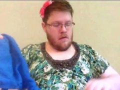 Fat Crossdresser Webcam Show