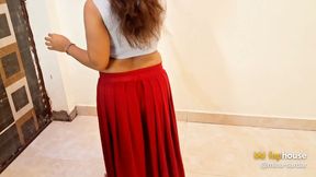 Masked Desi Maid Gives Handjob &amp; Rides Hard Indian Amateur
