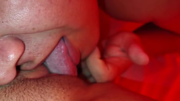 my cuckold was cleaning up and tasting the cum from my pussy when he fucks me and creampies me the time is over in the hotel