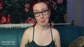 Petite emo redhead with heavy tattoos dominates and cuckolds her husband