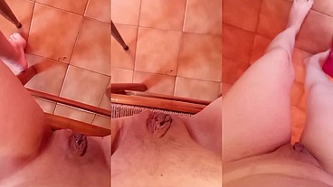 Super relax, a rallentatore sulla pussy incinta.