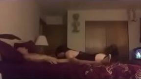 gay crossdresser Alicia sucks her boyfriend'_s cock again