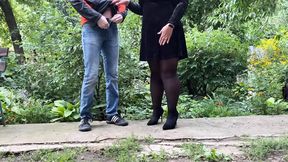 Her mother-in-law leads me