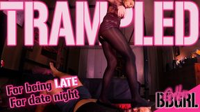 How Are You Not READY YET?! - Furious Goddess stomps slave's face for being late to date night