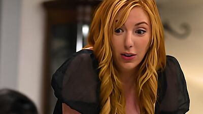 MOMMY'S BOY - All-Natural MILF Lauren Phillips Caught Horny Husband Masturbating With Vacuum Cleaner