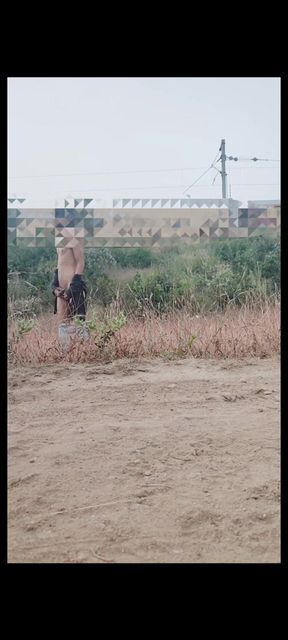 Fuck off Village Boy Public Outdoor