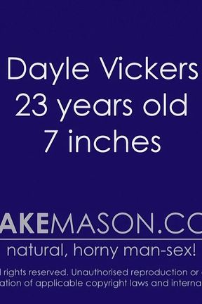 Straight Acting Dayle Loves to Get Slammed Hard!