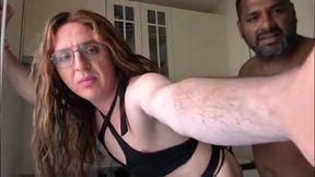My Cock in Her Ass to This Big Femboy Slut